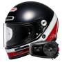 Casque Full Face Shoei Glamster 06 Abiding TC-1 + Kit Bluetooth 5S Solo