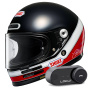 Casque Full Face Shoei Glamster 06 Abiding TC-1 + Lokui K30 Bluetooth Kit