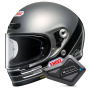Casque Full Face Shoei Glamster 06 Abiding TC-10 + Kit Bluetooth BT Mini