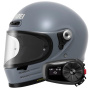 Casque Full Face Shoei Glamster 06 Basalt Grey + Kit Bluetooth 5S Solo
