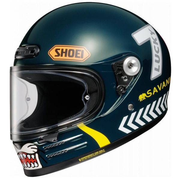 SHOEI Glamster CHEETAH C.C. 限定品　ドライレンズ付 SHOEI Glamster CHEETAH C.C. 限定品 ドライレンズ付 Cheetah Casco