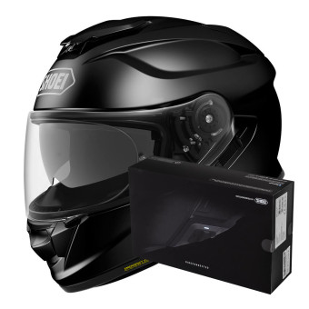 Full Face Shoei GT-AIR 2 Black + Intercom Sena SRL-Mesh