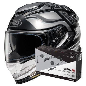 Full Face Shoei GT-Air 2 Notch TC-5 + Intercom Sena SRL-02
