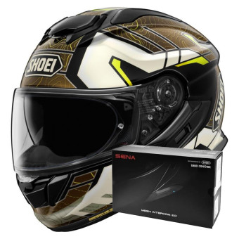 Casque Full Face Shoei GT-Air 3 Hike TC-11 + Intercom Sena SRL-03