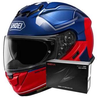 Casque Full Face Shoei GT-AIR 3 Mike TC2 + Intercom Sena SRL-03
