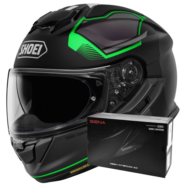 Full Face Shoei GT-AIR 3 Mike TC4 + Intercom Sena SRL-03