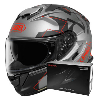 Casque Full Face Shoei GT-Air 3 MM93 Collection Grip TC-1 + Intercom Sena SRL-03