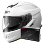 Casque Full Face Shoei GT-AIR 3 White + Intercom Sena SRL-03