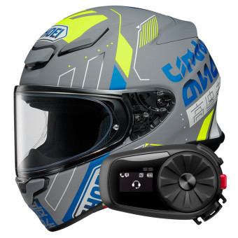 Full Face Shoei NXR2 Accolade TC-10 + Kit Bluetooth 5S