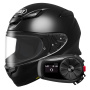 Casque Full Face Shoei NXR2 Black + Bluetooth 5S Kit