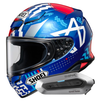 Full Face Shoei NXR2 Diggia TC-10 + Intercom Sena SRL-EXT