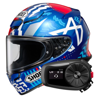 Full Face Shoei NXR2 Diggia TC-10 + Kit Bluetooth 5S