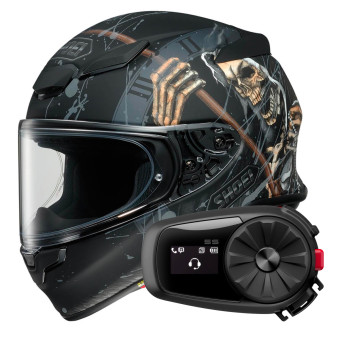 Full Face Shoei NXR2 Faust TC5 + Kit Bluetooth 5S
