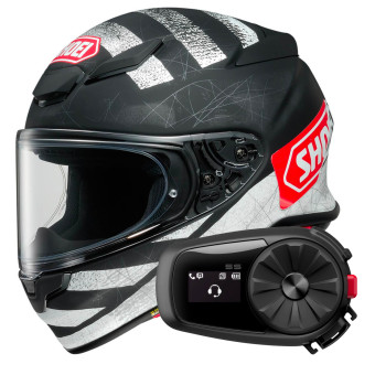 Full Face Shoei NXR2 Scanner TC5 + Kit Bluetooth 5S