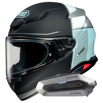 Full Face Shoei NXR2 Yonder TC-2 + Intercom Sena SRL-EXT