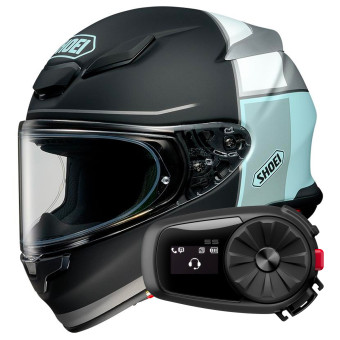 Full Face Shoei NXR2 Yonder TC-2 + Kit Bluetooth 5S