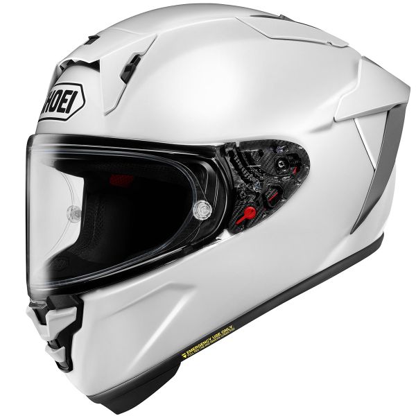 Full Face Shoei X-SPR Pro 02 White FIM 2
