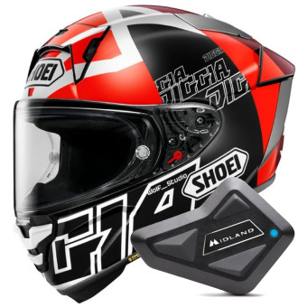 Casque Full Face Shoei X-SPR Pro Diggia 2 TC1 + Kit Bluetooth BT Mini