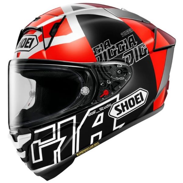 Full Face Shoei X-SPR Pro Diggia 2 TC1 Full Face Shoei X-SPR Pro Diggia 2 TC1