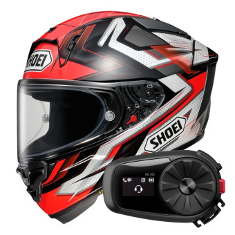 Casque Full Face Shoei X-SPR Pro Escalate TC-1 + Kit Bluetooth 5S Solo