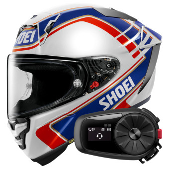 Casque Full Face Shoei X-SPR Pro Gardner TC-2 + Kit Bluetooth 5S Solo