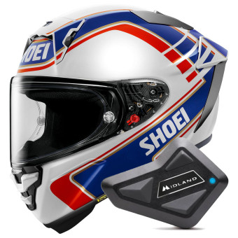 Casque Full Face Shoei X-SPR Pro Gardner TC-2 + Kit Bluetooth BT Mini