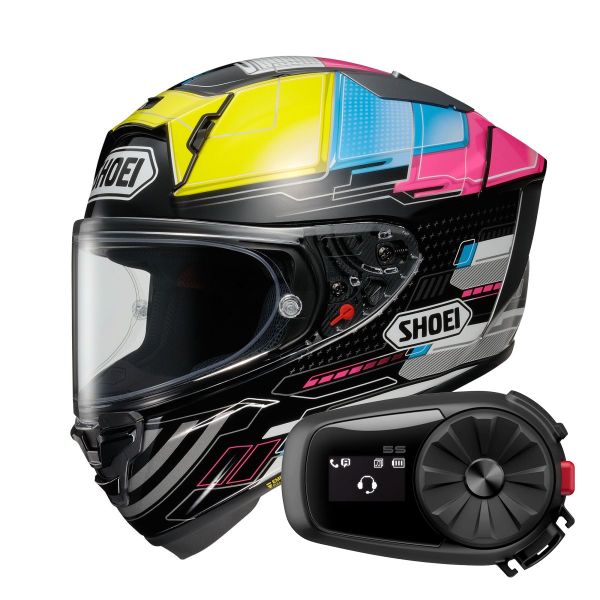 Full Face Shoei X-SPR Pro Proxy TC-11 + Kit Bluetooth 5S Solo