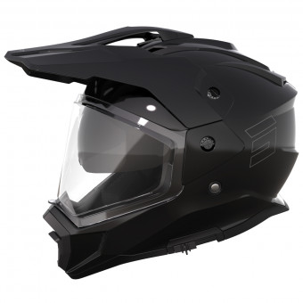 Full Face SHOT Trek Solid Black Glossy