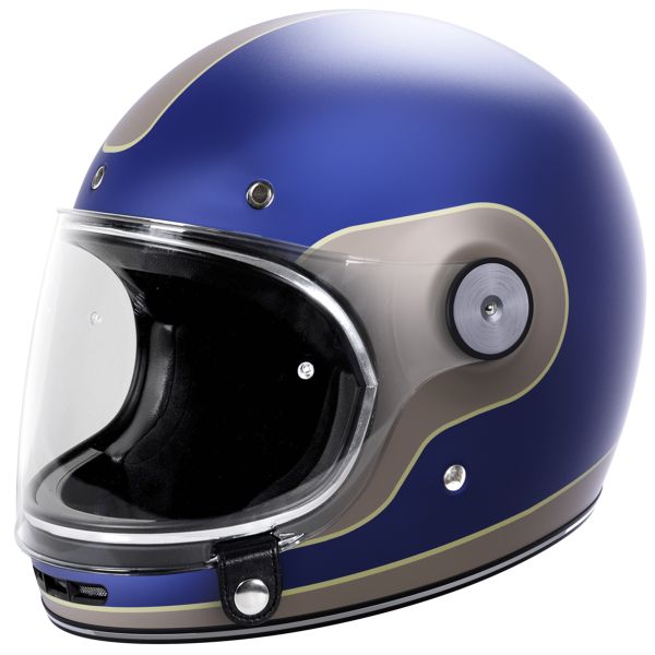 Full Face Stormer Glory Advance Blue Matt Gold