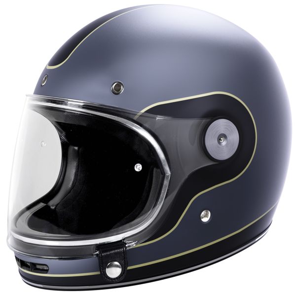 Full Face Stormer Glory Advance Grey Matt Black