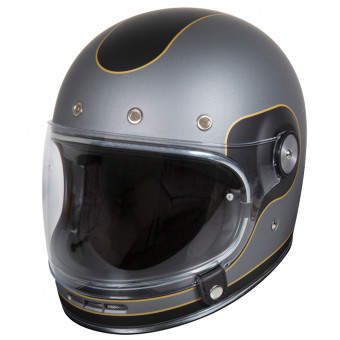 Full Face Stormer Origin Advance Grey Black Matt