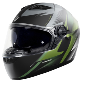 Full Face Stormer Pusher Rush Green Metal Matt