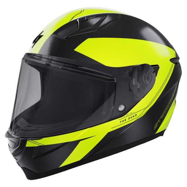 Full Face Stormer Strike Duke Neon Yellow Pearly