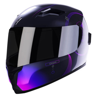 Full Face Stormer Wise Skull Pearly