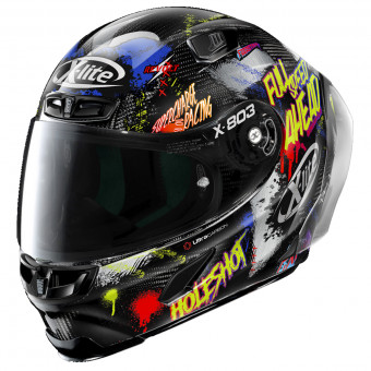 Casque Full Face X-lite X-803 RS Carbon Holeshot Blue 34 Casque Full Face X-lite X-803 RS Carbon Holeshot Blue 34