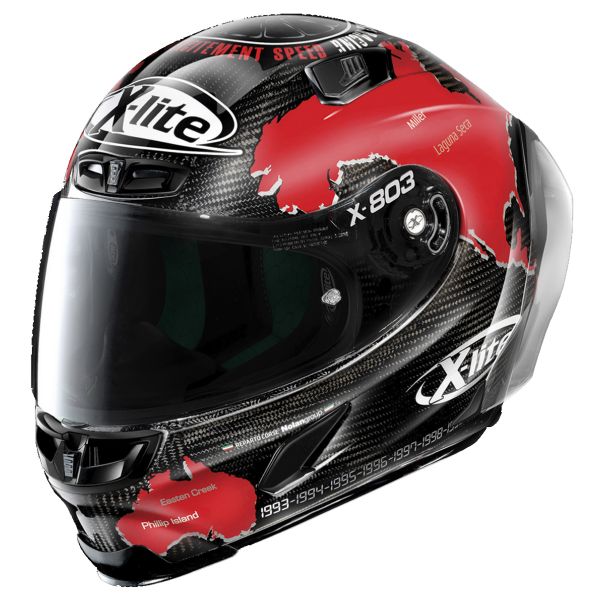 Full Face X-lite X-803 RS Carbon Replica C. Checa 26