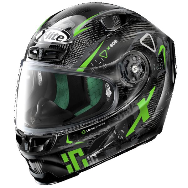 Full Face X-lite X-803 Ultra Carbon Darko Green 67