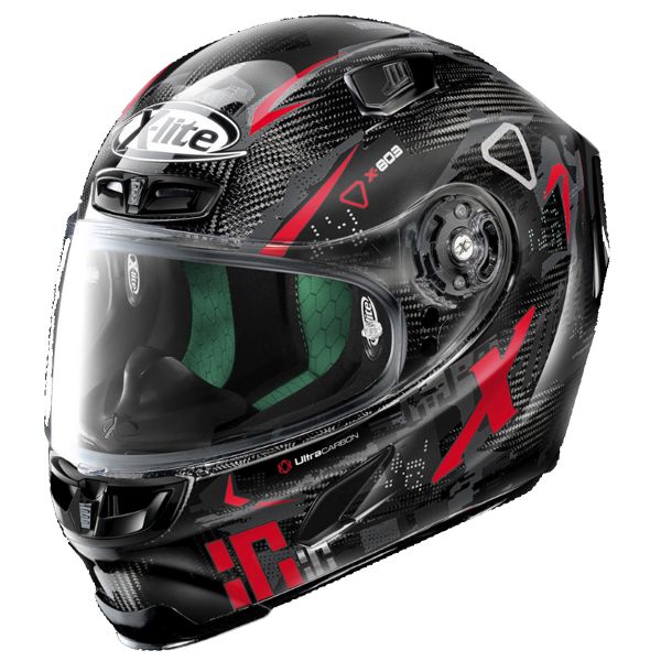 Full Face X-lite X-803 Ultra Carbon Darko Red 65
