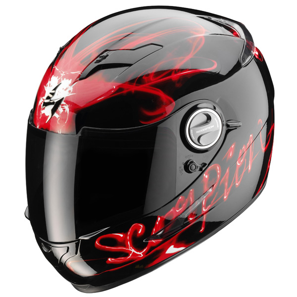 Full Face Scorpion EXO 500 Air Ardent Black Red