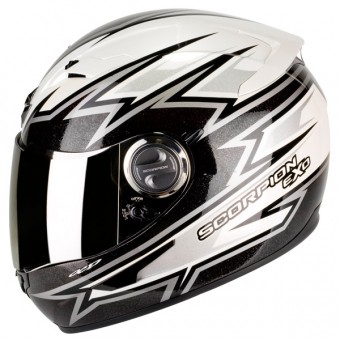 Scorpion EXO 500 Air Da Costa White Black Silver