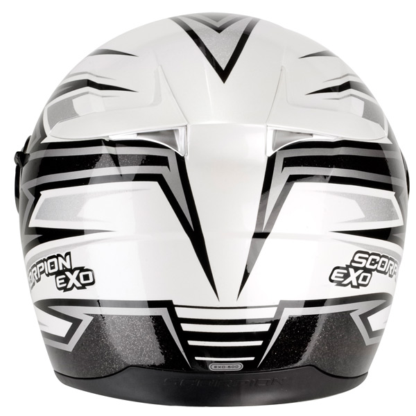 Scorpion EXO 500 Air Da Costa White Black Silver