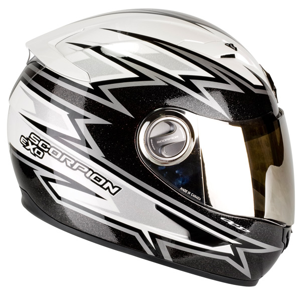 Scorpion EXO 500 Air Da Costa White Black Silver