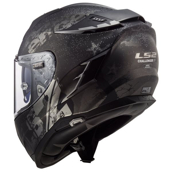 LS2 Challenger Flex Matt Black FF327