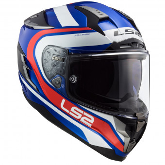 Full Face LS2 Challenger Fusion Blue Red FF327
