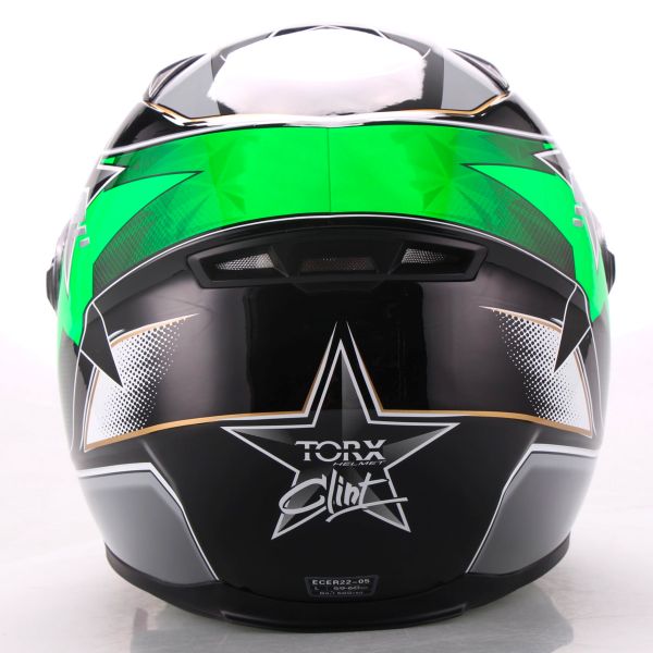 Torx Clint Pilot Black Orange Fluo + Clint Pilot Black Green Fluo