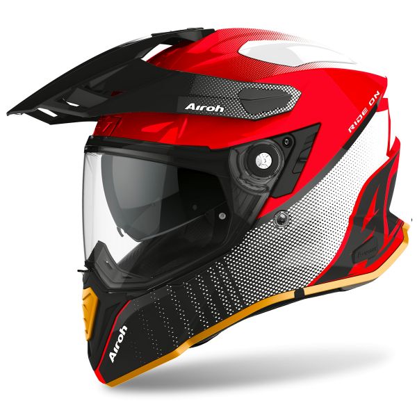 Full Face Airoh Commander Progress Special Red Gloss Edition