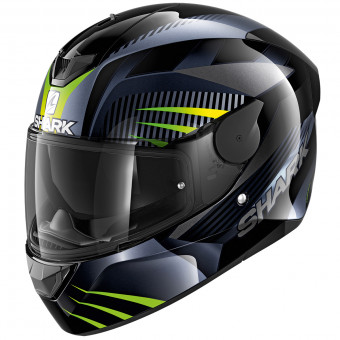 Casque Full Face Shark D-Skwal 2 Mercurium KAG Casque Full Face Shark D-Skwal 2 Mercurium KAG