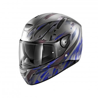 Full Face Shark D-Skwal Kanhji Mat ABK