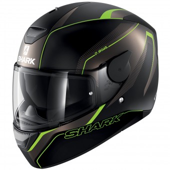 Full Face Shark D-Skwal Rakken Mat KAG