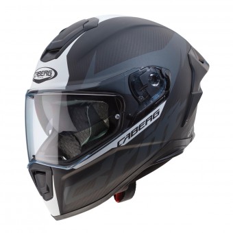 Full Face Caberg Drift Evo Carbon Matt Anthracite White